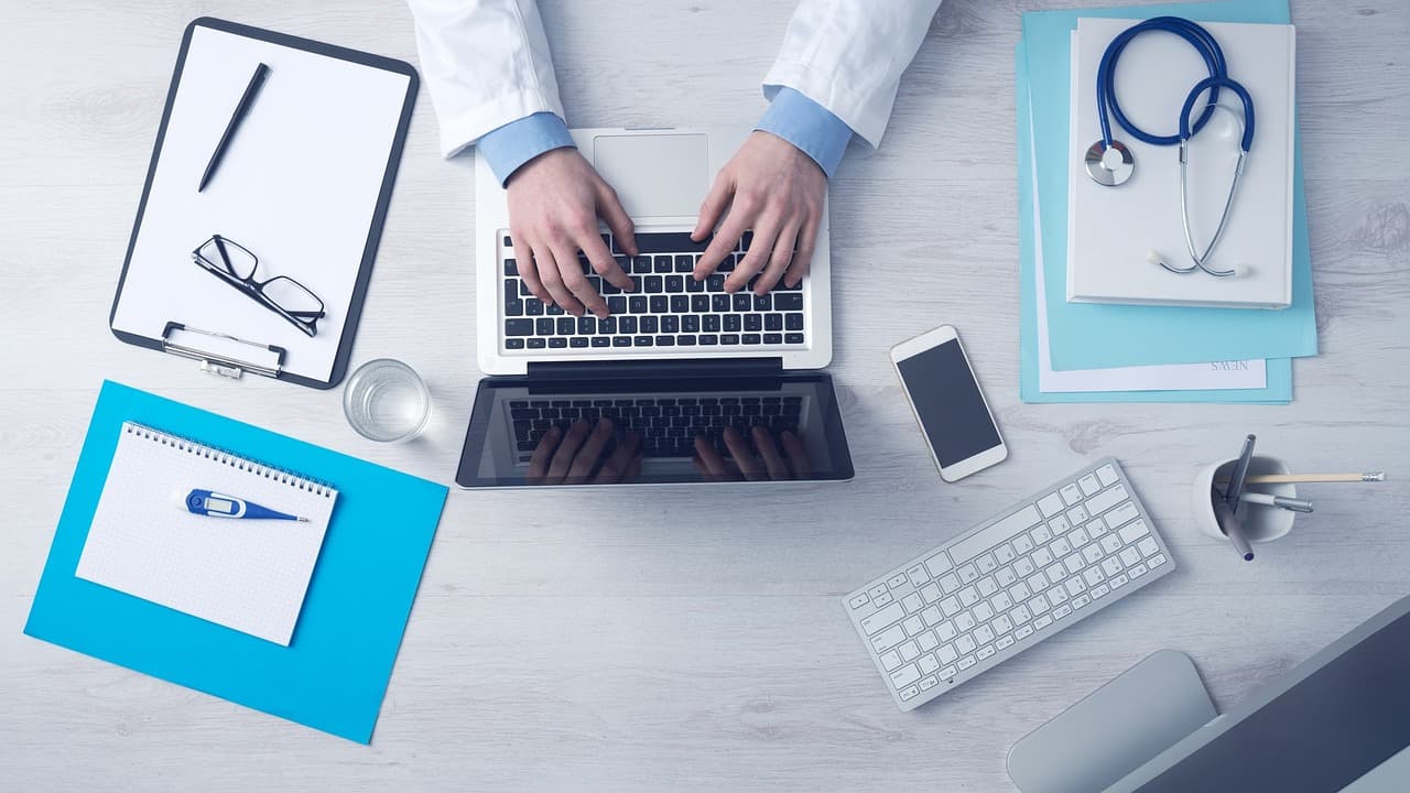 Medical student preparing for university admissions